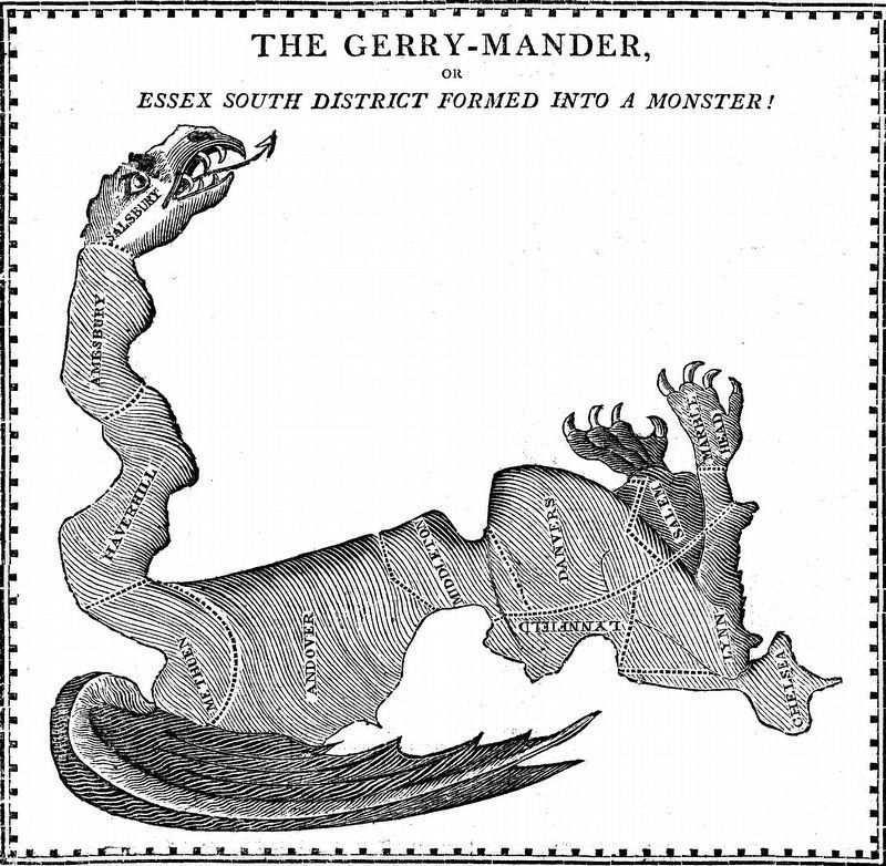 The Gerry-Mander Map image. Click for full size.