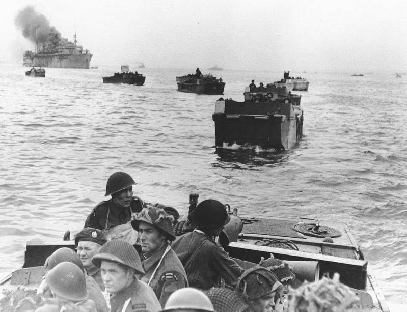 LCA (Landing Craft Assault) containing Winnipeg Rifles image. Click for full size.