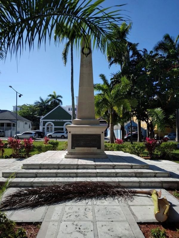 The Bahamas Memorial Cenotaph image. Click for full size.