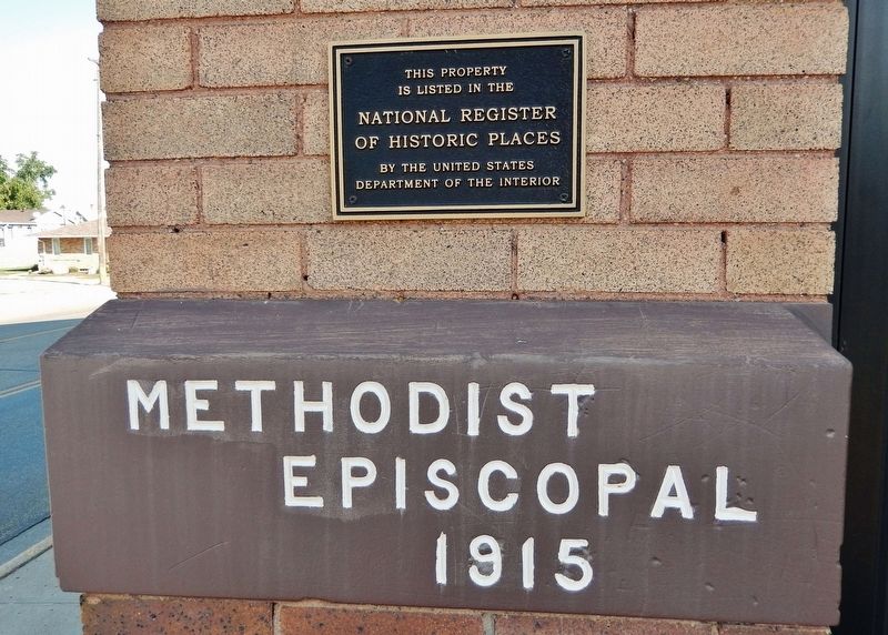 Methodist Episcopal Church Marker. Click for full size. Methodist Episcopal Church Marker image. Click for full size.
