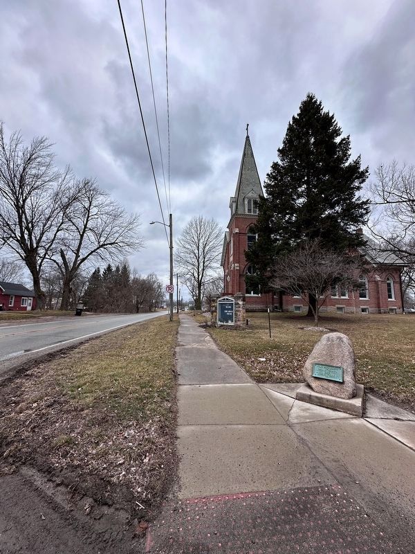 First Settlement in DeKalb County Indiana 1828 Marker. Click for full size. First Settlement in DeKalb County Indiana 1828 Marker image. Click for full size.