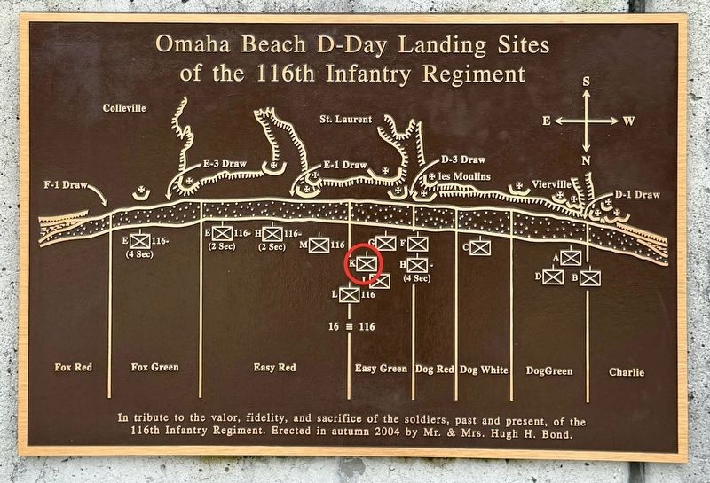 Company K, 116th Infantry Regiment. Click for full size. Company K, 116th Infantry Regiment image. Click for full size.