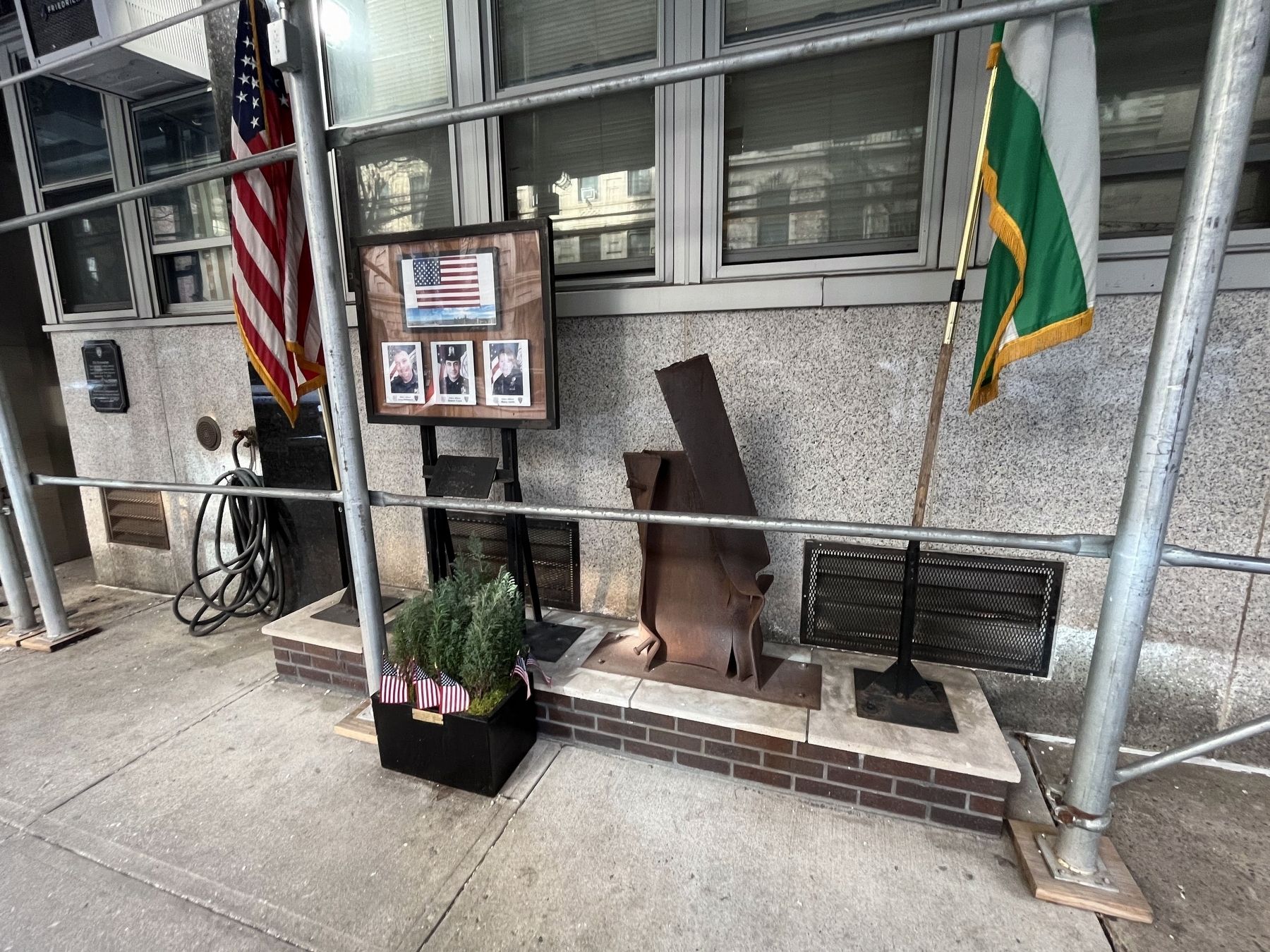 September 11 Memorial Display. Click for full size. September 11 Memorial Display image. Click for full size.