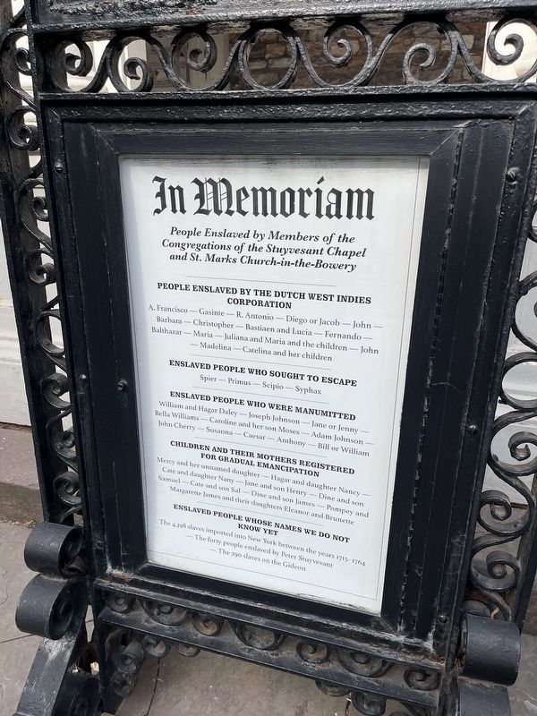In Memoriam Marker. Click for full size. In Memoriam Marker image. Click for full size.
