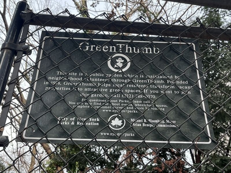 GreenThumb Marker image. Click for full size.