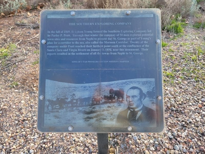 The Southern Exploring Company Marker. Click for full size. The Southern Exploring Company Marker image. Click for full size.