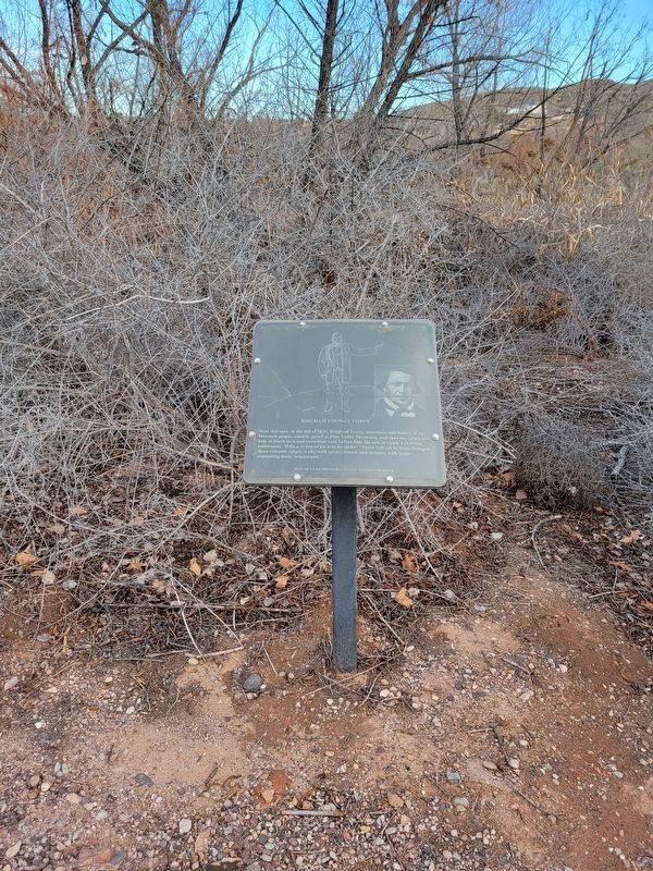 Brigham Young's Vision Marker. Click for full size. Brigham Young's Vision Marker image. Click for full size.