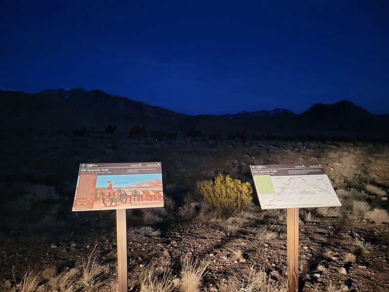 Old Spanish Trail Marker. Click for full size. Old Spanish Trail Marker image. Click for full size.