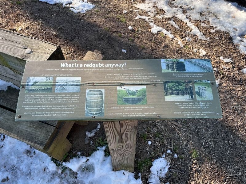 What is a Redoubt Anyway? Marker. Click for full size. What is a Redoubt Anyway? Marker image. Click for full size.