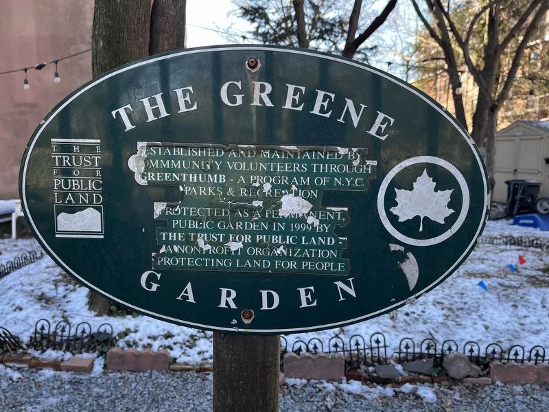 The Greene Garden Marker image. Click for full size.