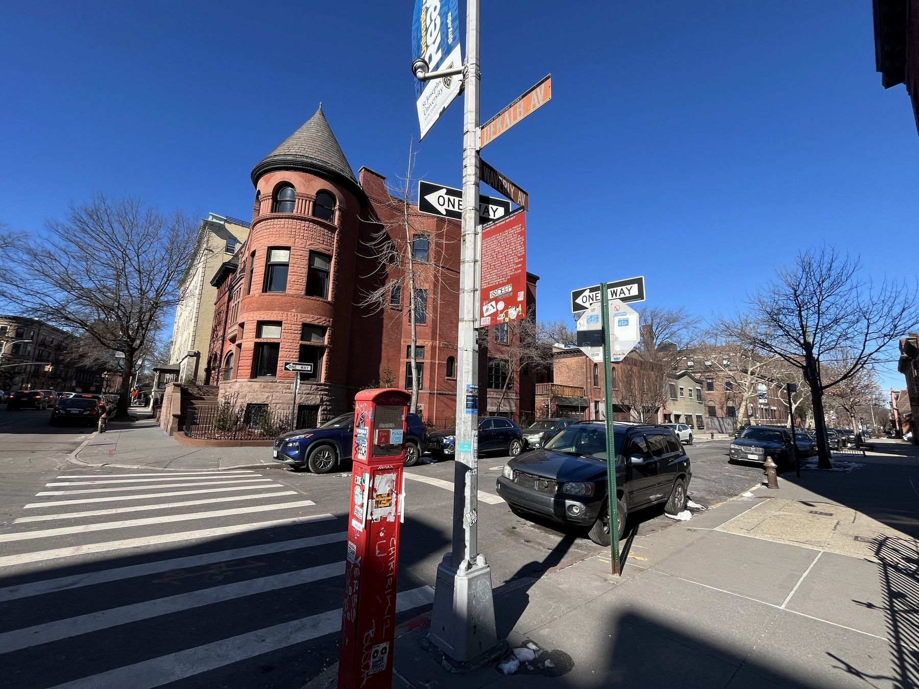 Clinton Hill Historic District Marker. Click for full size. Clinton Hill Historic District Marker image. Click for full size.