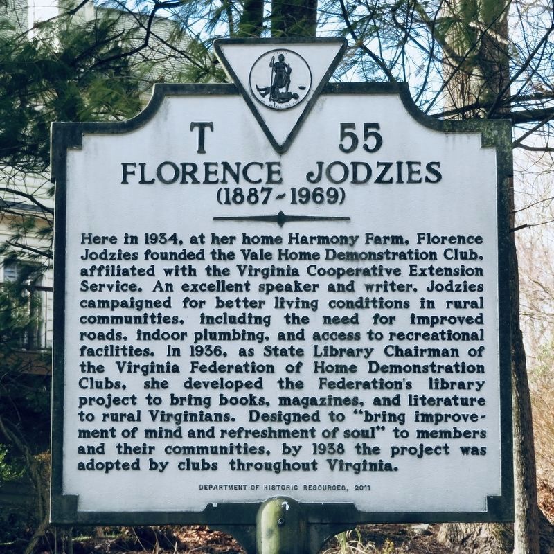 Florence Jodzies Marker image. Click for full size.