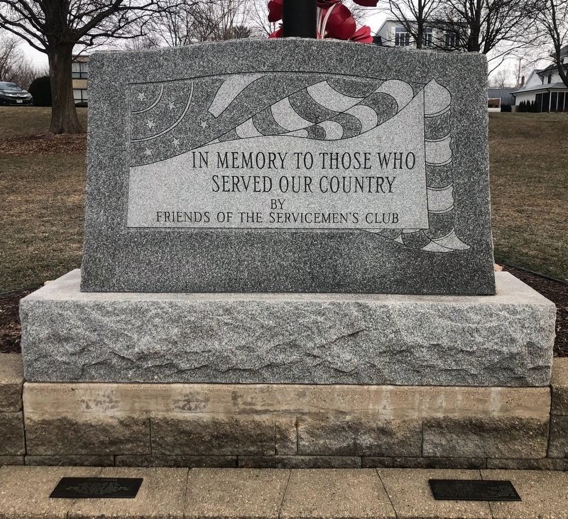 Veterans Memorial Marker. Click for full size. Veterans Memorial Marker image. Click for full size.