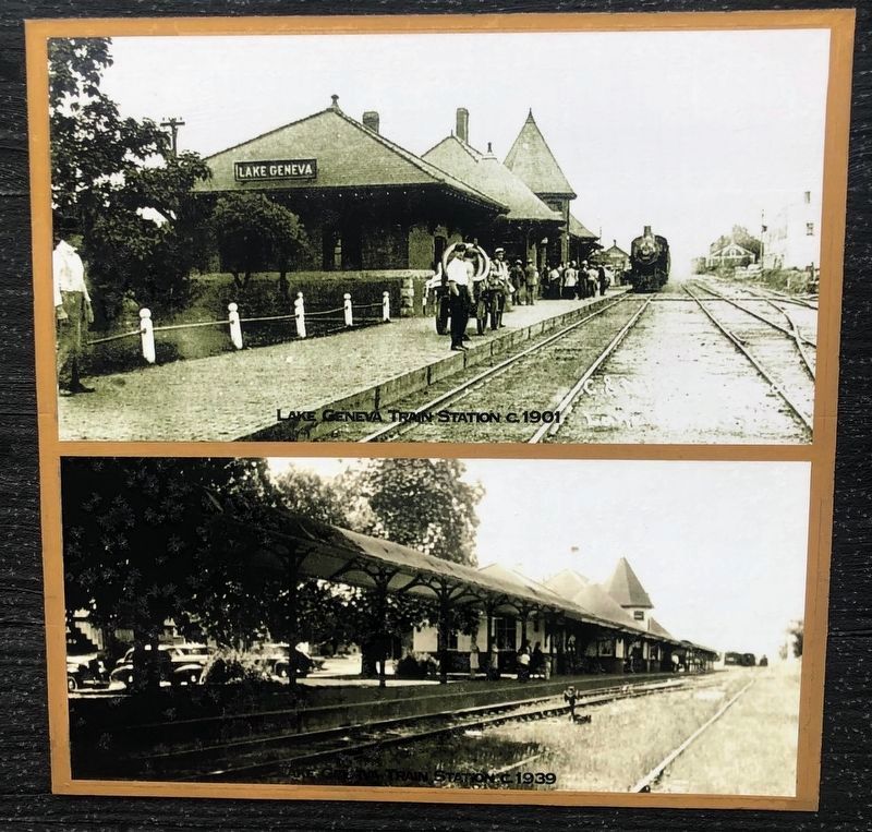 Historic Railroad Depot. Click for full size. Historic Railroad Depot image. Click for full size.