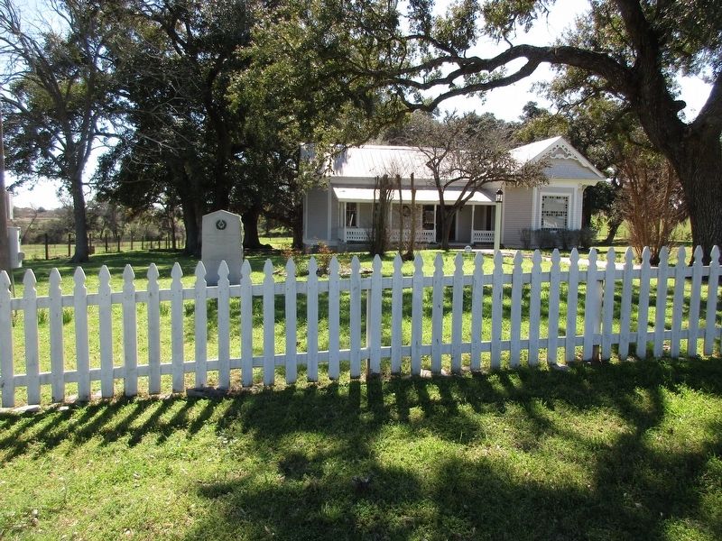 Site of the Home of General Sam Houston and Family Marker image. Click for full size.