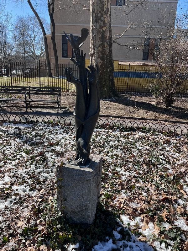 <i>Bound Hands Rising Free</i>. Click for full size. <i>Bound Hands Rising Free</i> image. Click for full size.