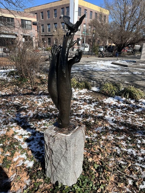 <i>Bound Hands Rising Free</i>. Click for full size. <i>Bound Hands Rising Free</i> image. Click for full size.