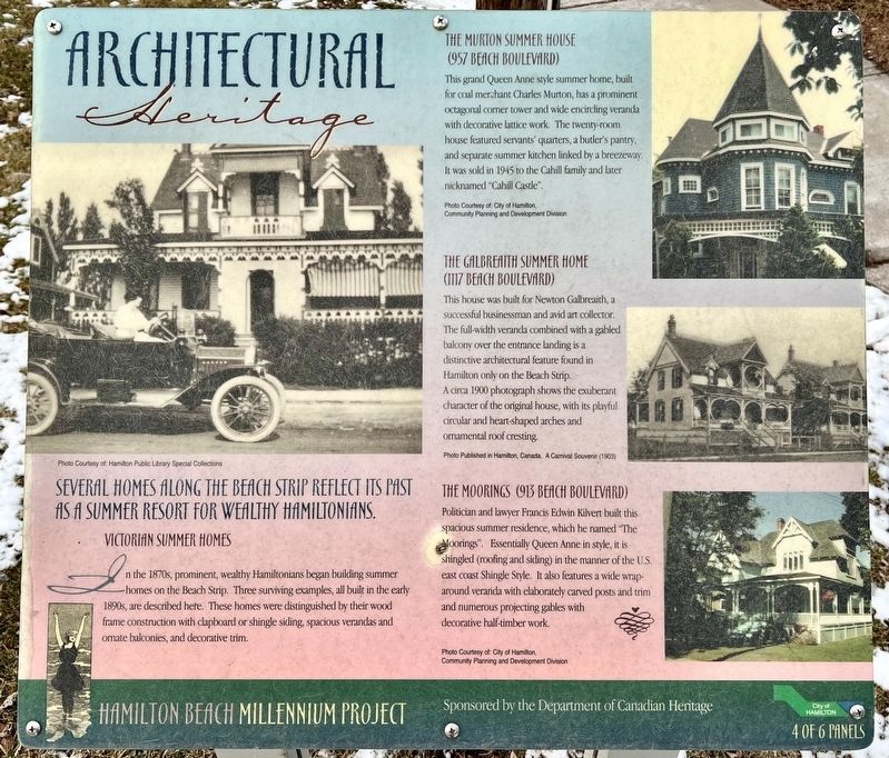 Architectural Heritage Marker image. Click for full size.