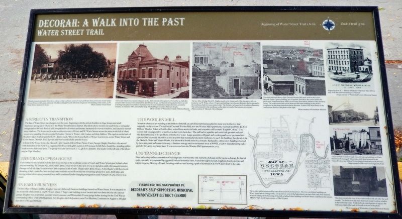 Decorah: A Walk into the Past Marker. Click for full size. Decorah: A Walk into the Past Marker image. Click for full size.