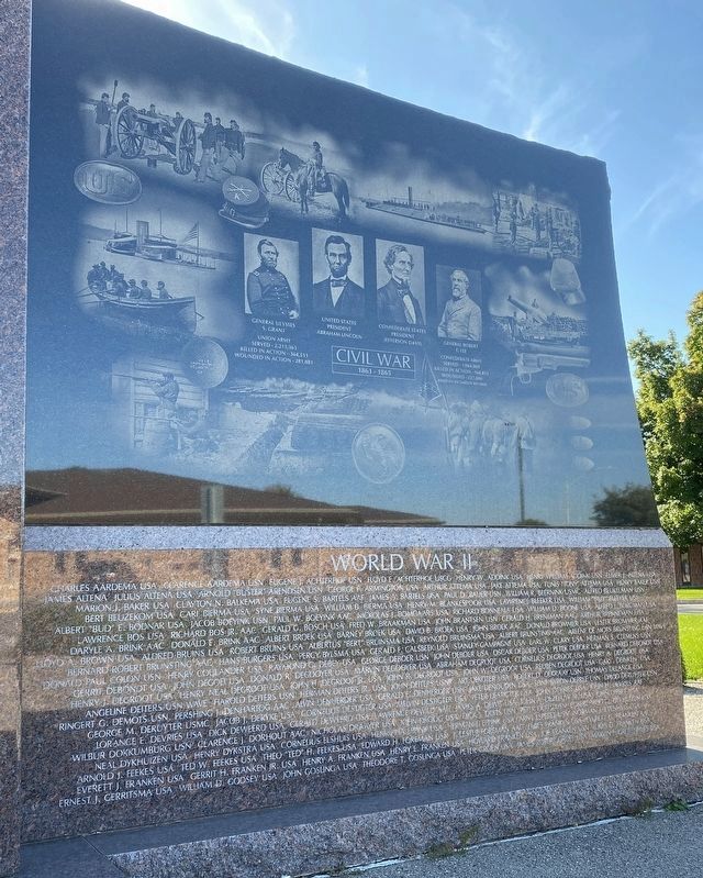 Memorial Wall 1, side 2 image. Click for full size.