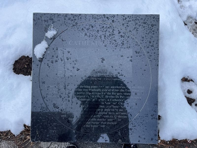History of Catherine Slip Marker. Click for full size. History of Catherine Slip Marker image. Click for full size.