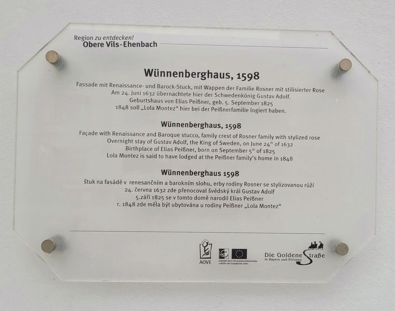 Wünnenberghaus Marker. Click for full size. Wünnenberghaus Marker image. Click for full size.
