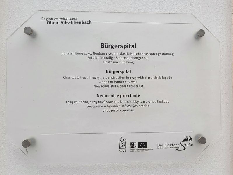 Brgerspital Marker image. Click for full size.