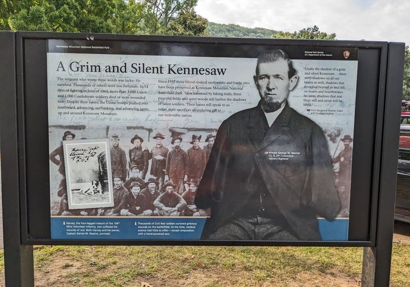 A Grim and Silent Kennesaw Marker image. Click for full size.