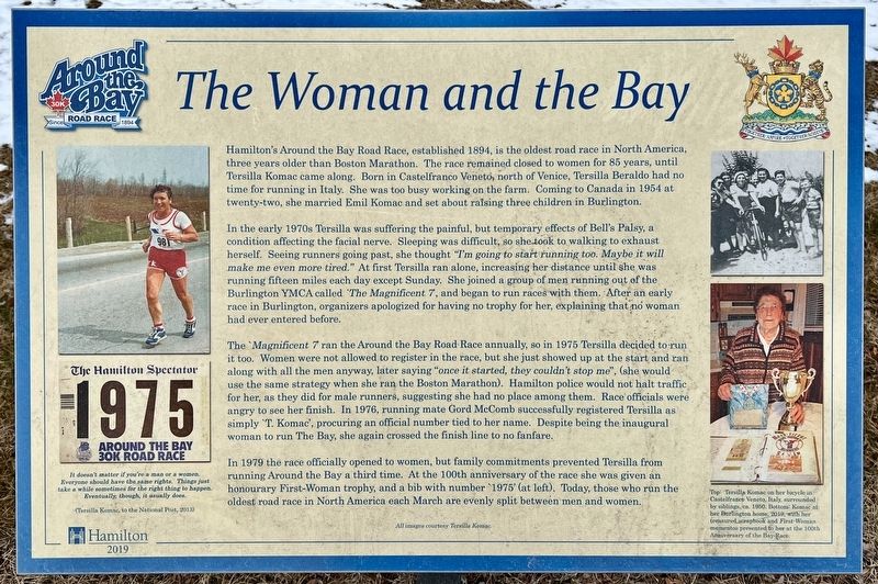 The Woman and the Bay Marker image. Click for full size.