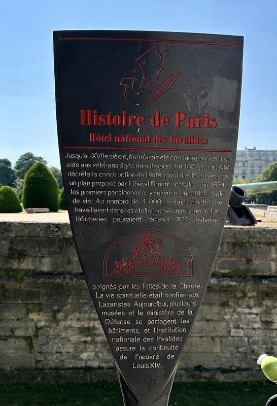 H�tel national des Invalides Marker image. Click for full size.
