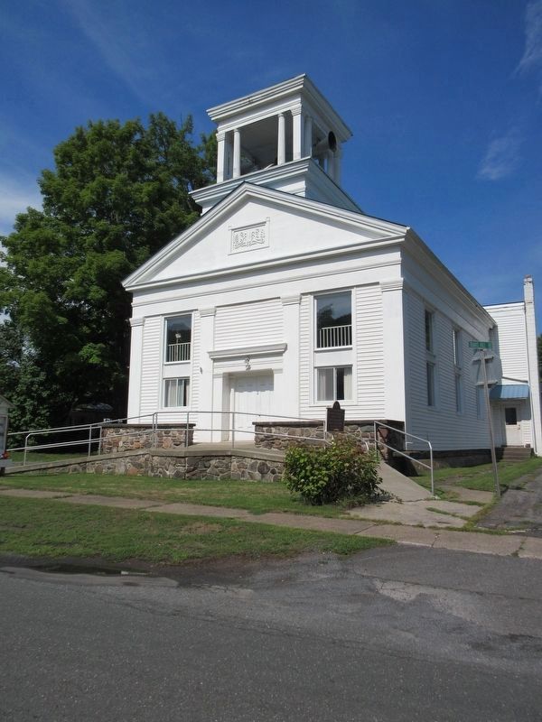 1787 Baptist Church with Marker image. Click for full size.