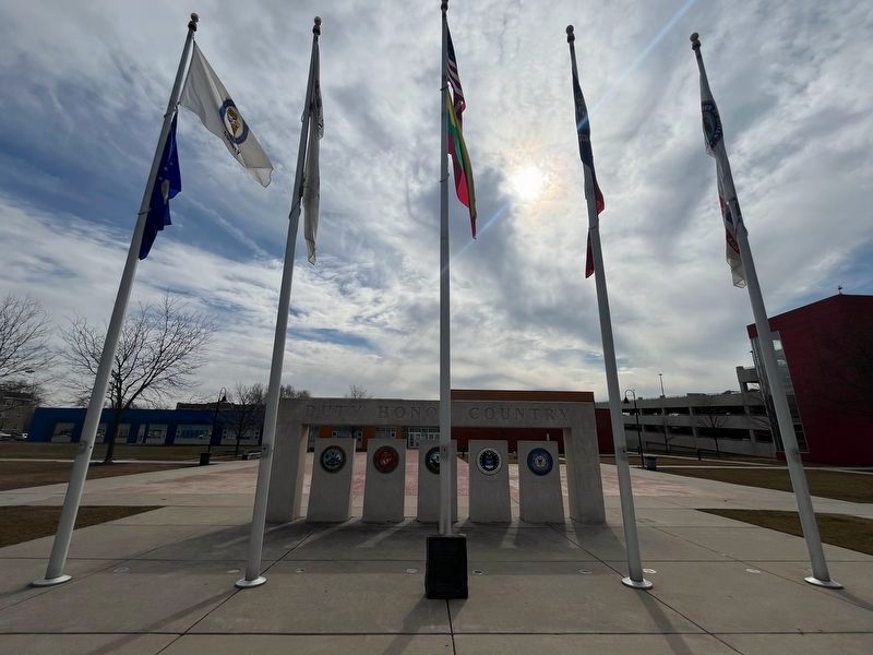 Cicero Veterans Memorial. Click for full size. Cicero Veterans Memorial image. Click for full size.