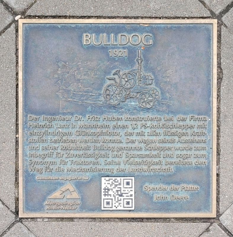 Bulldog Marker. Click for full size. Bulldog Marker image. Click for full size.