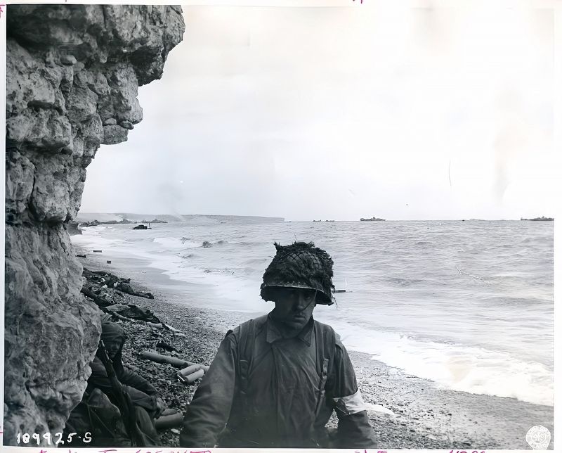 Medic of the 3rd Bn., 16th Inf. Regt., 1st U.S. Inf. Div., image. Click for full size.