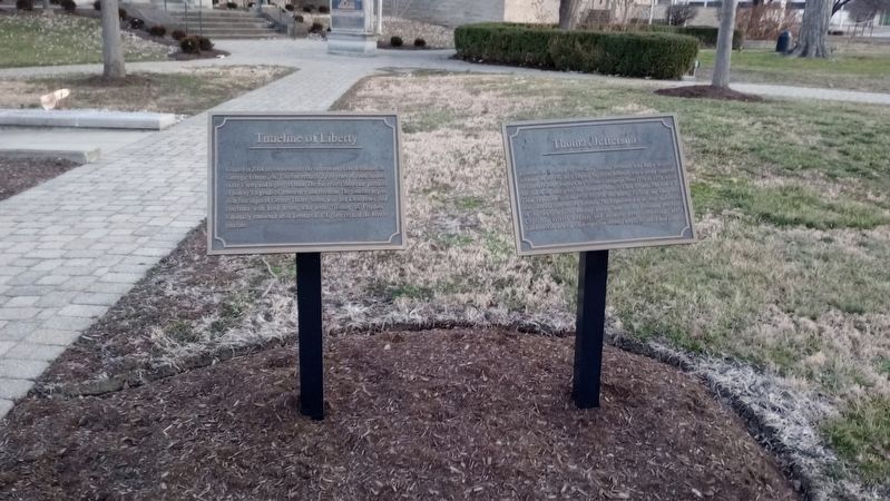 Timeline of Liberty Marker. Click for full size. Timeline of Liberty Marker image. Click for full size.