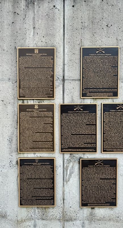 18th Infantry Regiment, 1st Infantry Division Marker (Middle left). Click for full size. 18th Infantry Regiment, 1st Infantry Division Marker (Middle left) image. Click for full size.