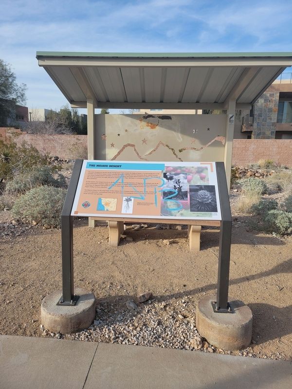 The Mohave Desert Marker. Click for full size. The Mohave Desert Marker image. Click for full size.