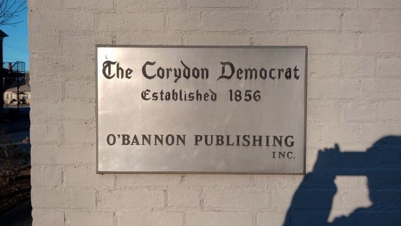 O'Bannon Publishing Company Marker image. Click for full size.