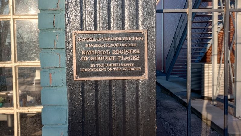 First National Bank Building Marker image. Click for full size.