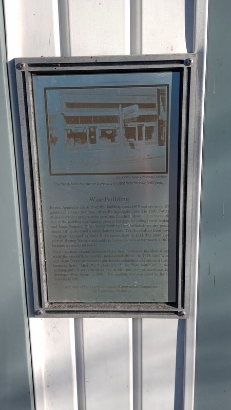 Wise Building Marker image. Click for full size.