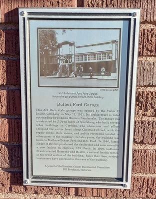 Bulleit Ford Garage Marker image. Click for full size.