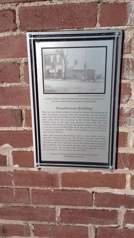 Beanblossom Building Marker image. Click for full size.