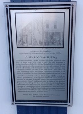 Griffin & McGrain Building Marker image. Click for full size.