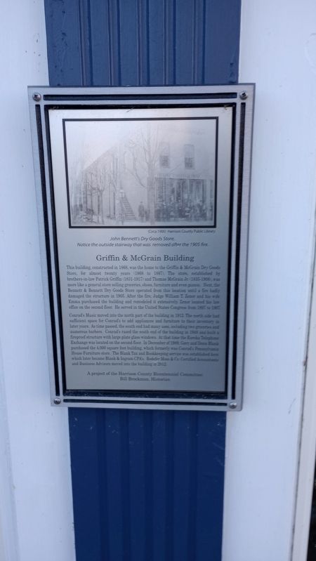 Griffin & McGrain Building Marker image. Click for full size.
