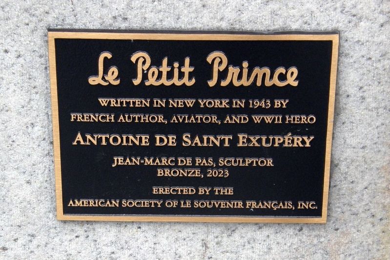 Le Petit Prince Marker image. Click for full size.