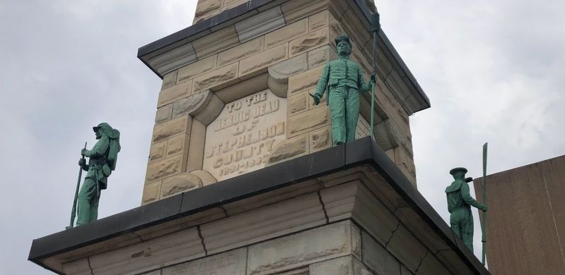 Soldiers' Monument. Click for full size. Soldiers' Monument image. Click for full size.