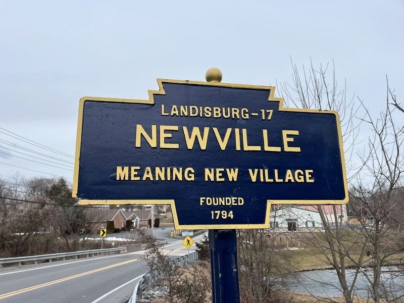 Newville Marker image. Click for full size.