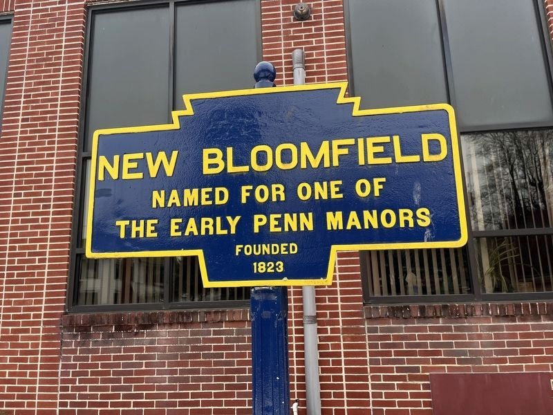 New Bloomfield Marker image. Click for full size.
