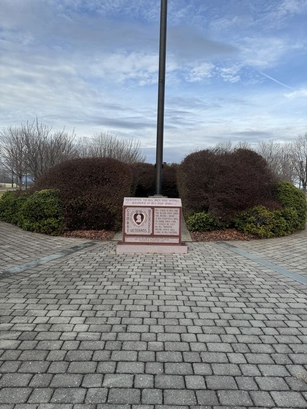 Combat Wounded Veterans Marker image. Click for full size.