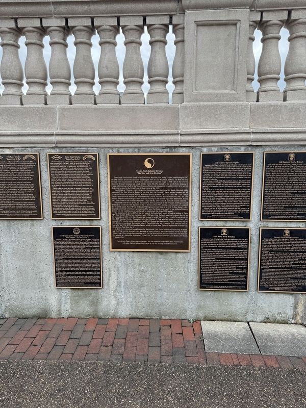29th Infantry Division Marker (center). Click for full size. 29th Infantry Division Marker (center) image. Click for full size.